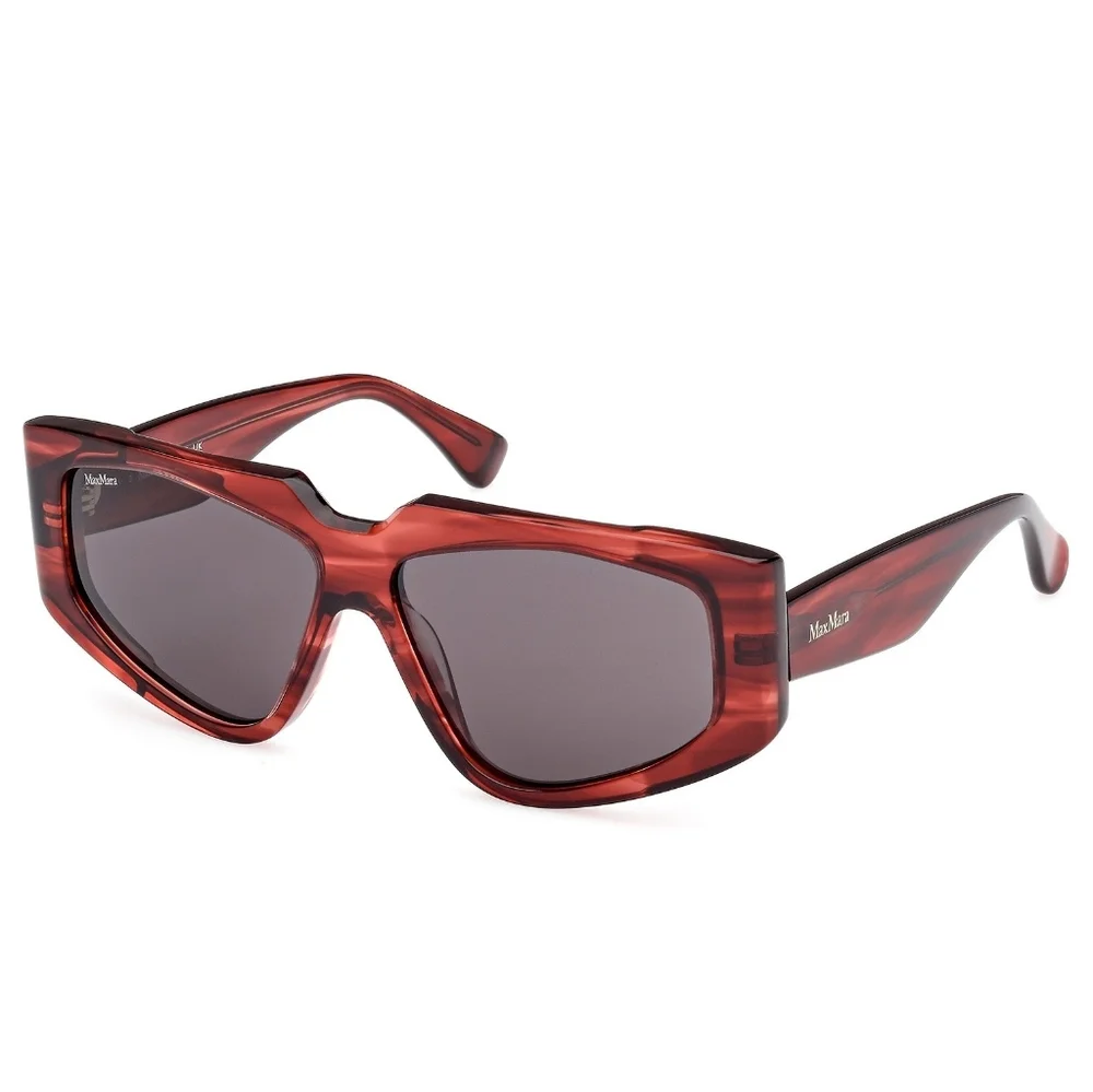 NWT Max Mara MM0125 GLIMPSE6 Sunglasses W/ Carry Case And Dust Cloth